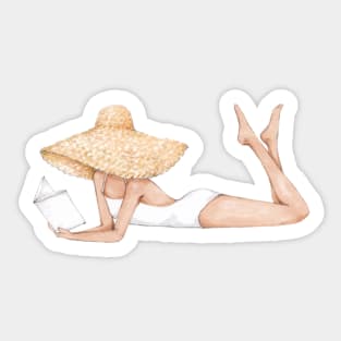 Summer Girl Sticker